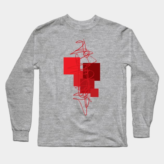 Reds Long Sleeve T-Shirt by Tangerine Dusk